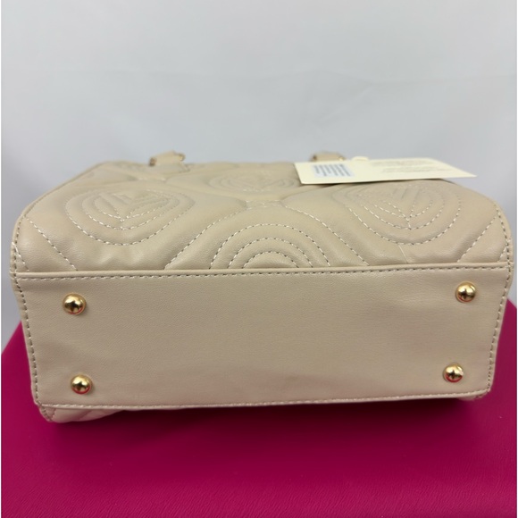 Valentino Orlando Light Taupe Top Handle/Crossbody V Logo Quilted Tote/P… - Picture 7 of 11